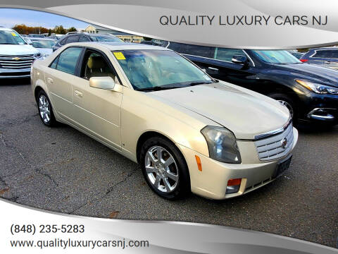 2007 Cadillac CTS for sale at Quality Luxury Cars NJ in Rahway NJ