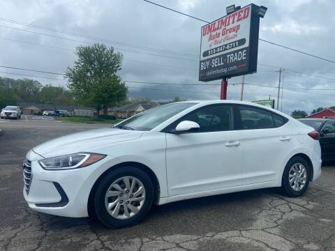 2018 Hyundai Elantra for sale at Unlimited Auto Group in West Chester OH