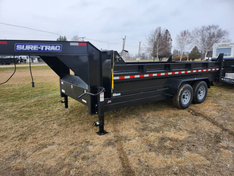 2025 Sure-Trac 7 x 16 Gooseneck Telescopic for sale at Swartz Trailer Sales LLC in Harbor Beach MI
