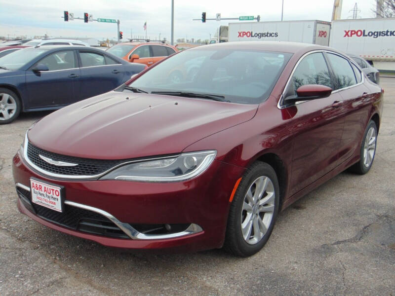 2016 Chrysler 200 for sale at A & R AUTO SALES in Lincoln NE