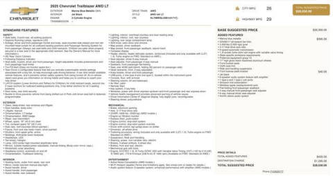 2025 Chevrolet TrailBlazer LT