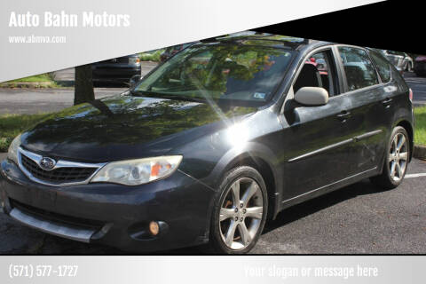 2008 Subaru Impreza for sale at Auto Bahn Motors in Winchester VA