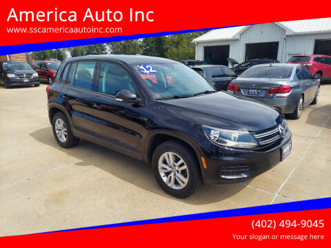 2012 Volkswagen Tiguan for sale at America Auto Inc in South Sioux City NE