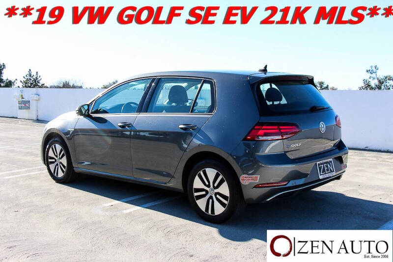 2019 Volkswagen e-Golf SE