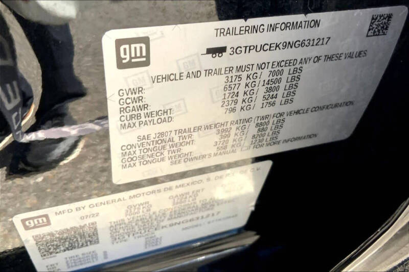 2022 GMC Sierra 1500