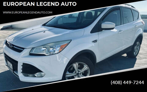 2014 Ford Escape for sale at EUROPEAN LEGEND AUTO in San Jose CA