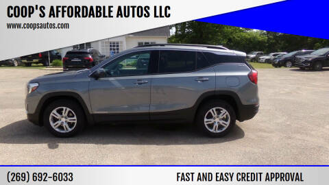 2019 GMC Terrain for sale at COOP'S AFFORDABLE AUTOS LLC in Otsego MI