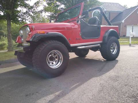 1983 Jeep CJ-7 for sale at Mitchell Hill Motors in Butler PA