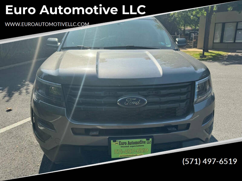 2019 Ford Explorer for sale at Euro Automotive LLC in Falls Church VA