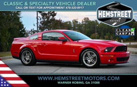 2007 Ford Shelby GT500 for sale at Hemstreet Motors in Warner Robins GA