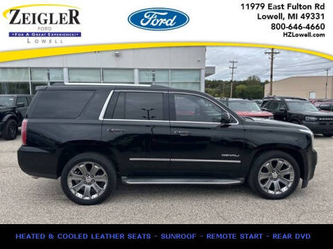 2015 GMC Yukon for sale at Harold Zeigler Ford in Plainwell MI