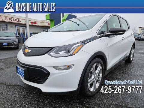 2017 Chevrolet Bolt EV for sale at BAYSIDE AUTO SALES in Everett WA