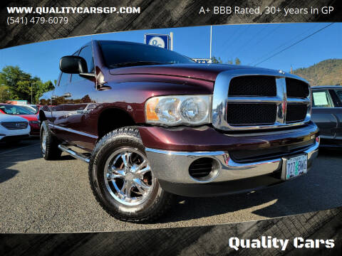 2005 Dodge Ram Pickup 1500 for sale at Quality Cars in Grants Pass OR