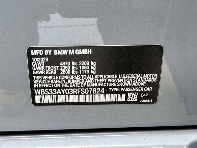 2024 BMW M3 Competition