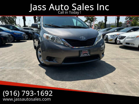 2011 Toyota Sienna for sale at Jass Auto Sales Inc in Sacramento CA