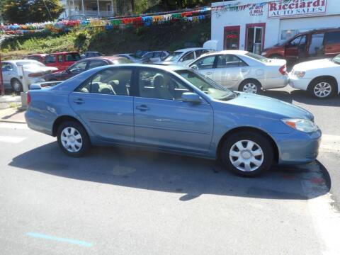 2002 Toyota Camry for sale at Ricciardi Auto Sales in Waterbury CT