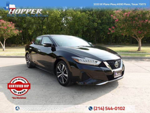 2021 Nissan Maxima for sale at HOPPER MOTORPLEX in Plano TX