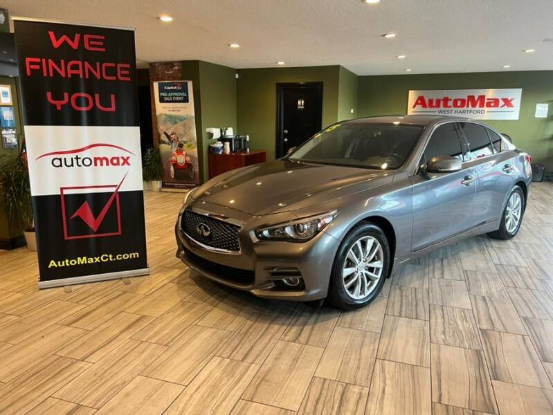 2015 Infiniti Q50 for sale at AutoMax in West Hartford CT