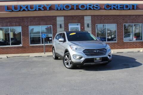 2014 Hyundai Santa Fe for sale at Luxury Motors Credit Inc in Bridgeview IL