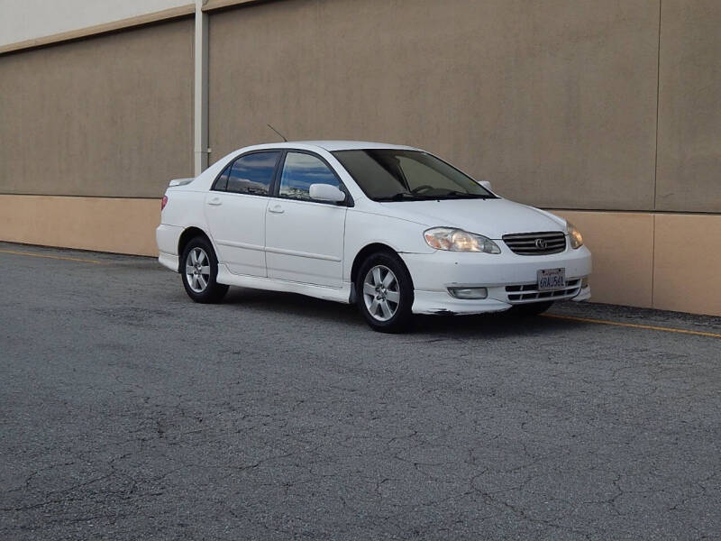 2003 Toyota Corolla for sale at Gilroy Motorsports in Gilroy CA