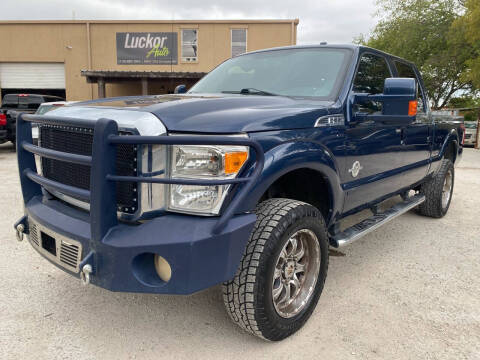 2013 Ford F-350 Super Duty for sale at LUCKOR AUTO in San Antonio TX