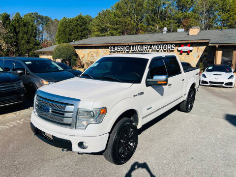 2013 Ford F-150 for sale at Classic Luxury Motors in Buford GA