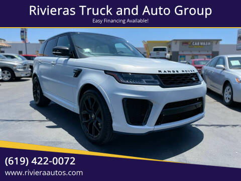 2022 Land Rover Range Rover Sport for sale at Rivieras Truck and Auto Group in Chula Vista CA