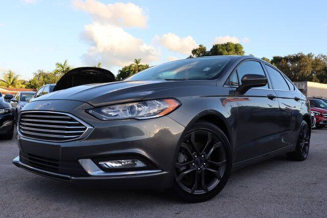 2018 Ford Fusion for sale at OCEAN AUTO SALES in Miami FL