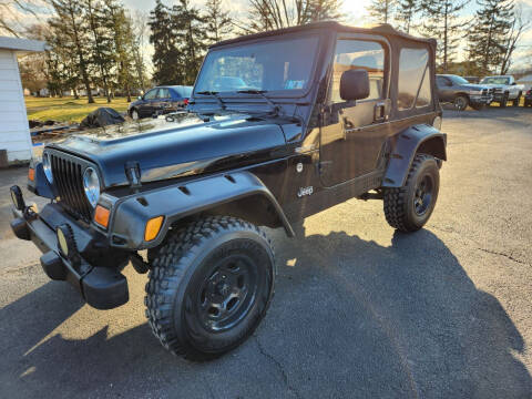 2003 Jeep Wrangler for sale at BACKYARD MOTORS LLC in York PA