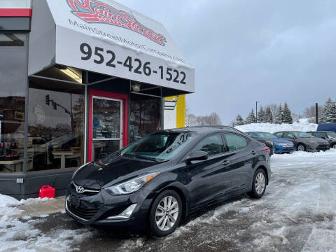 2015 Hyundai Elantra for sale at Mainstreet Motor Company in Hopkins MN
