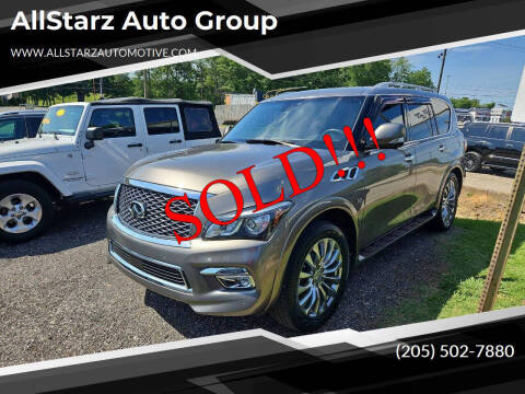 2017 Infiniti QX80 for sale at AllStarz Auto Group in Birmingham AL