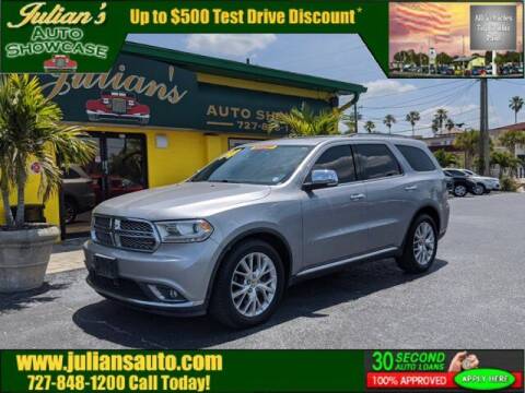 2014 Dodge Durango for sale at Julians Auto Showcase in New Port Richey FL