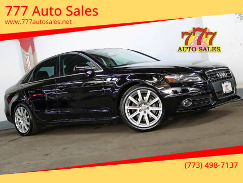 2012 Audi A4 for sale at 777 Auto Sales in Bedford Park IL