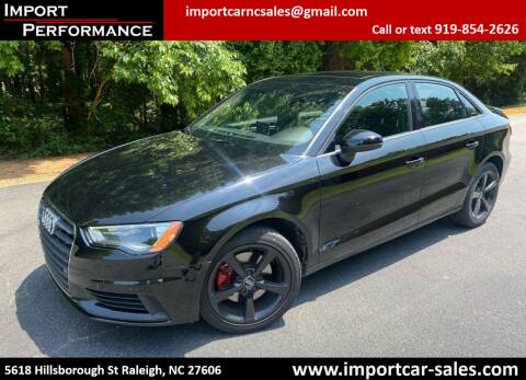 2016 Audi A3 for sale at Import Performance Sales in Raleigh NC