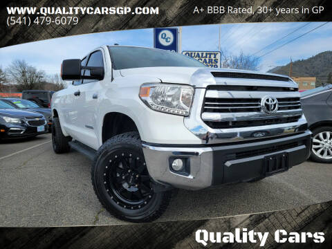 2016 Toyota Tundra for sale at Quality Cars in Grants Pass OR