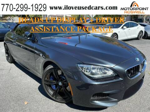 2015 BMW M6 for sale at Motorpoint Roswell in Roswell GA