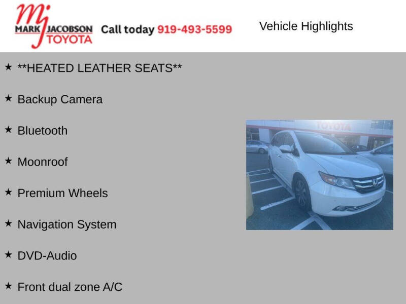 2016 Honda Odyssey Touring