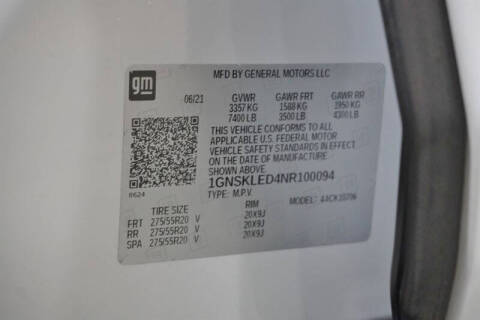 2022 Chevrolet Tahoe Police