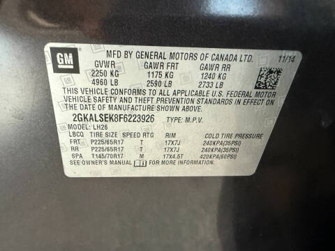 2015 GMC Terrain SLT-1