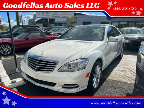 2013 Mercedes-Benz S-Class for sale at Goodfellas Auto Sales LLC in Clifton NJ