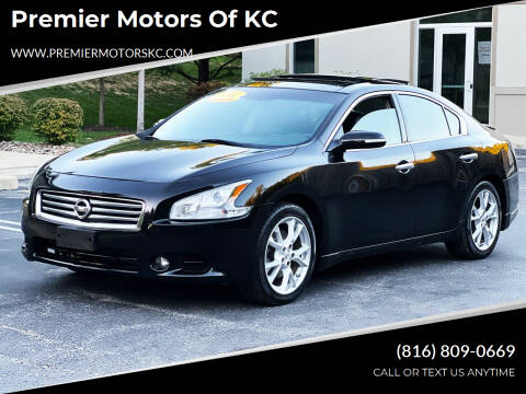 2012 Nissan Maxima for sale at Premier Motors of KC in Kansas City MO