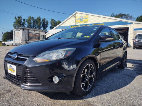 2014 Ford Focus for sale at taz automotive inc DBA: Granite State Motor Sales in Pittsfield NH