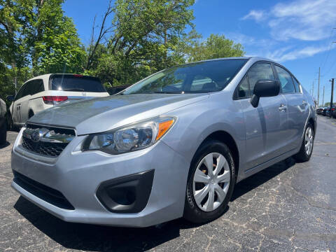 2012 Subaru Impreza for sale at Purcell Auto Sales LLC in Camby IN