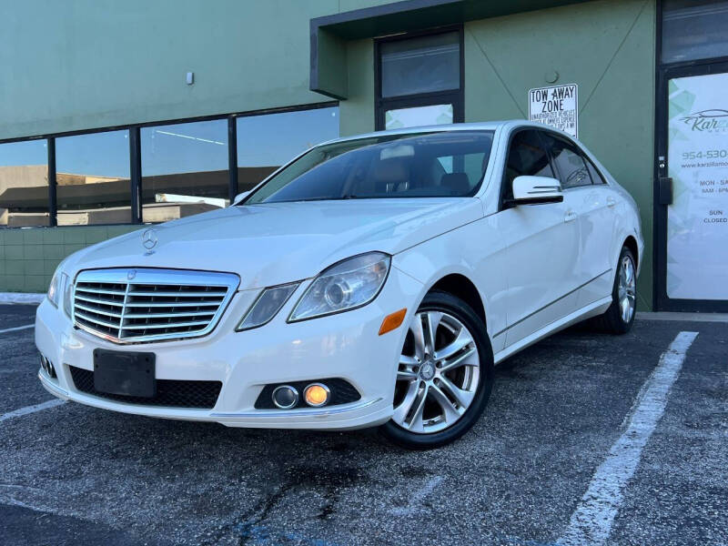 2011 Mercedes-Benz E-Class for sale at KARZILLA MOTORS in Oakland Park FL