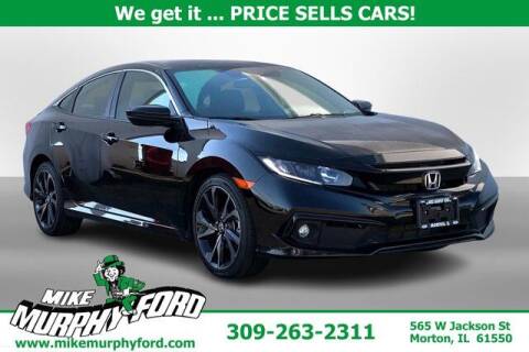 2021 Honda Civic for sale at Mike Murphy Ford in Morton IL