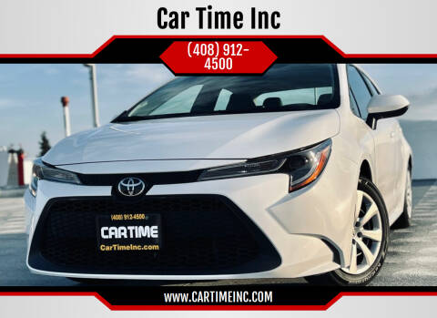2021 Toyota Corolla for sale at Car Time Inc in San Jose CA