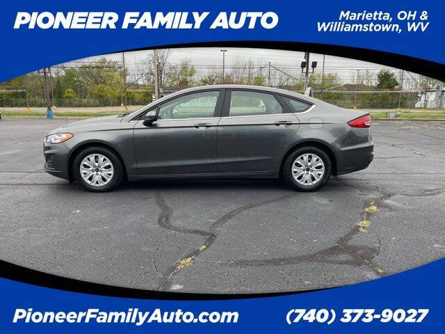 Used 2019 Ford Fusion S with VIN 3FA6P0G73KR278554 for sale in Williamstown, WV