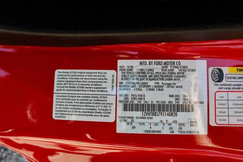 2009 Ford Shelby GT500