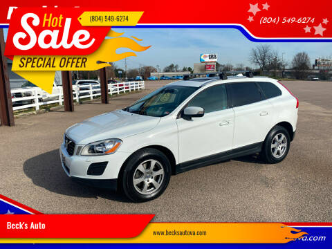 2012 Volvo XC60 for sale at Beck's Auto in Chesterfield VA