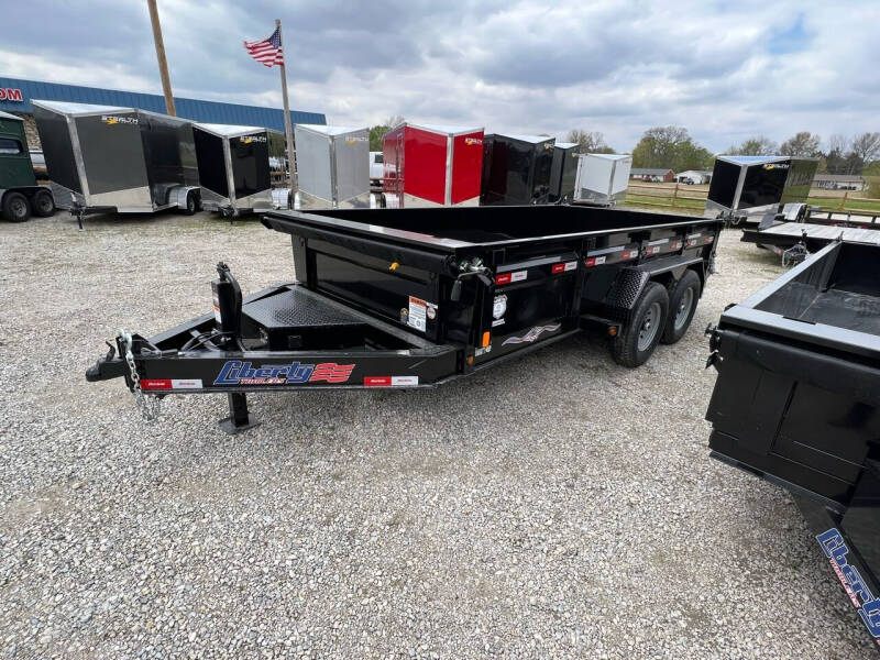 2024 Liberty Trailers LD14K83X14B8 for sale at North Nine Auto Sales in Middletown IN